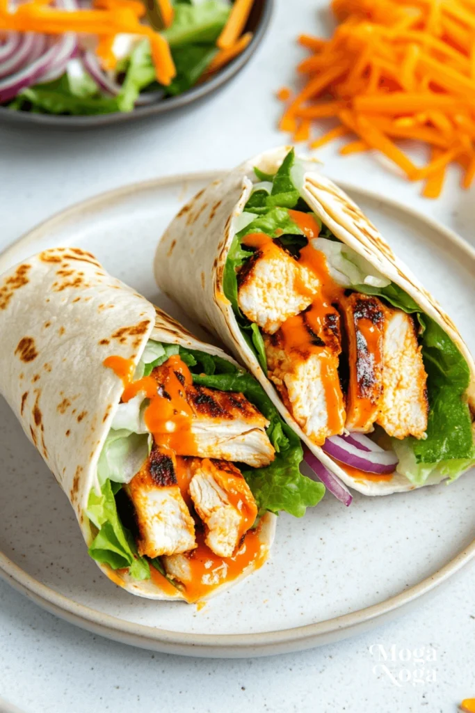 buffalo chicken wraps-1