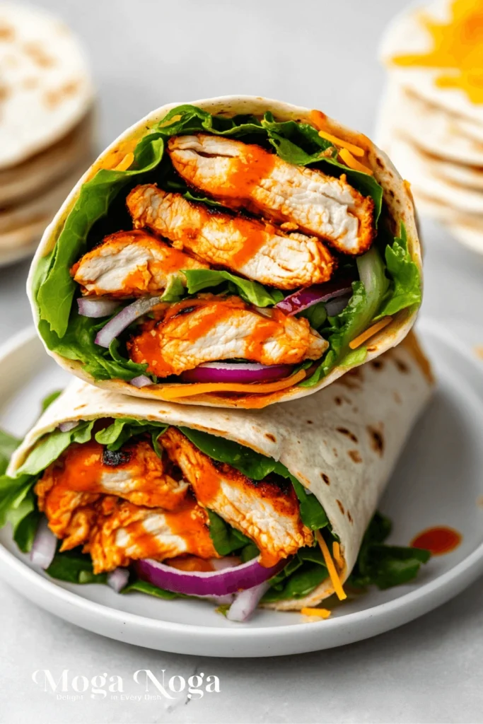 buffalo chicken wraps