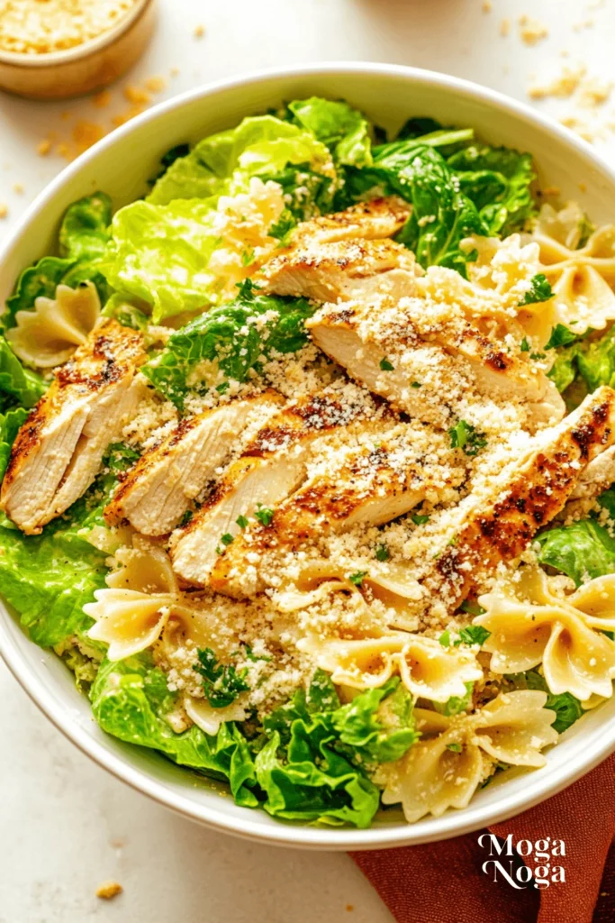 chicken caesar pasta salad-2