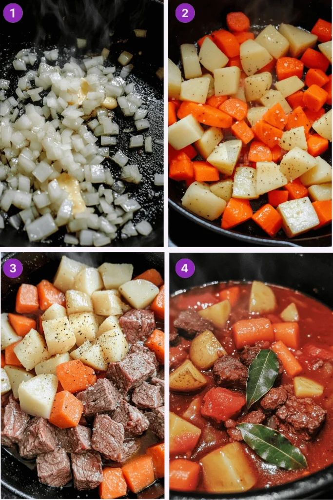 filipino beef caldereta-Instructions