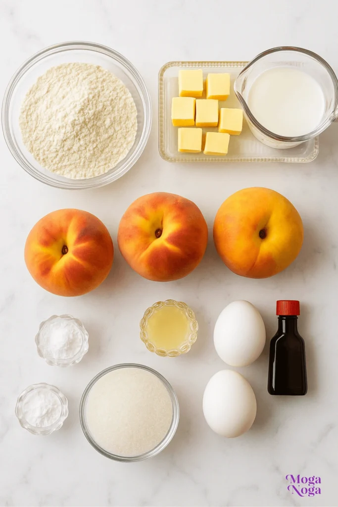 peach bread recipe-Ingredients