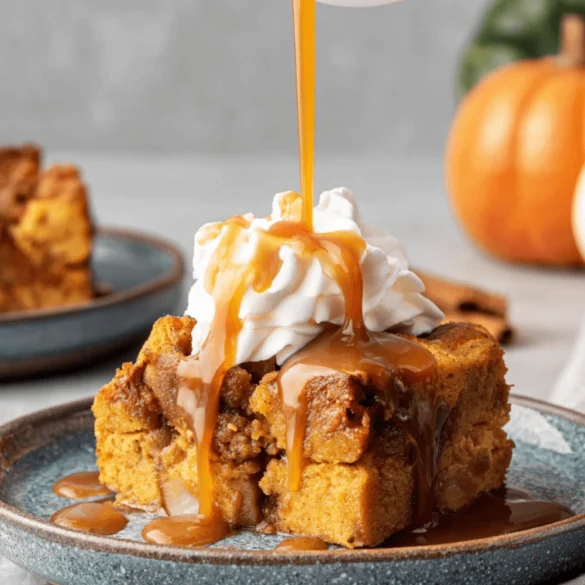 Pumpkin Bread Pudding