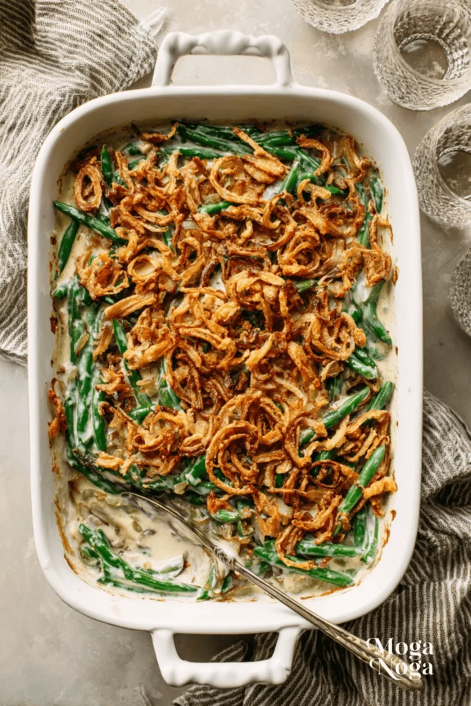 creamy green bean casserole-1