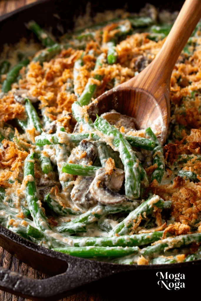 creamy green bean casserole-2