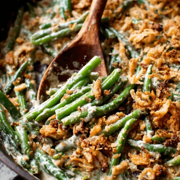 creamy green bean casserole