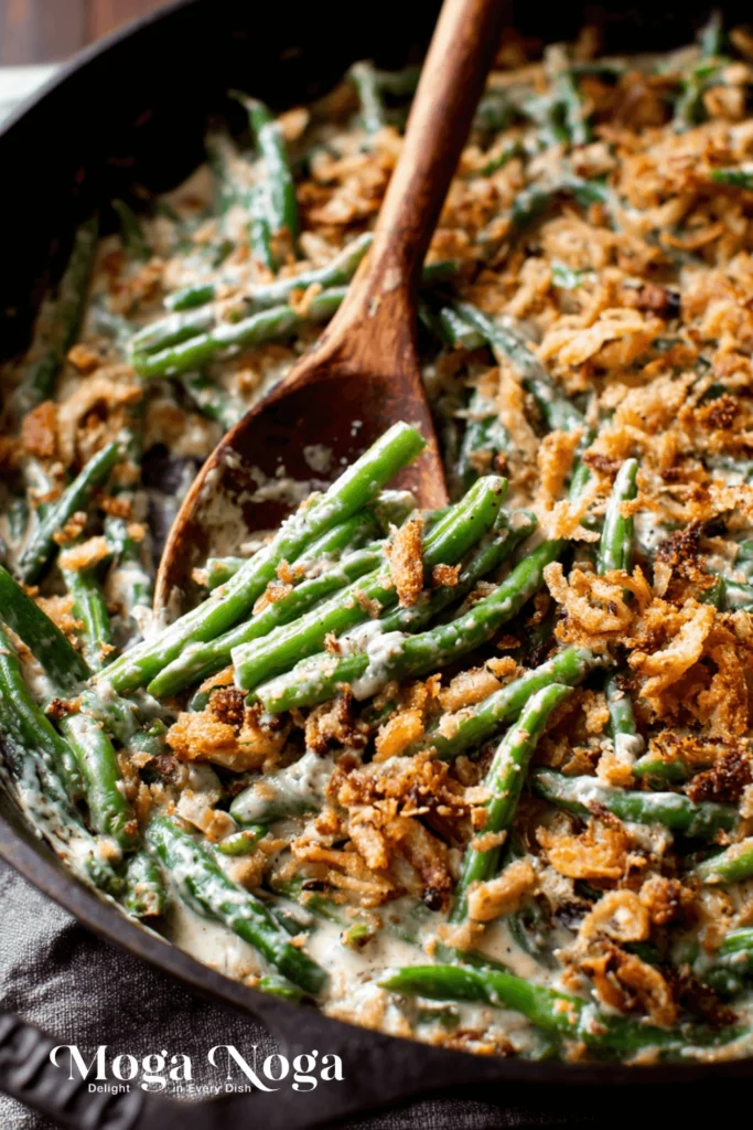 creamy green bean casserole