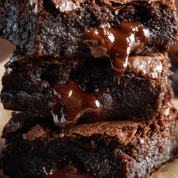 Easy Fudgy Chocolate Brownies