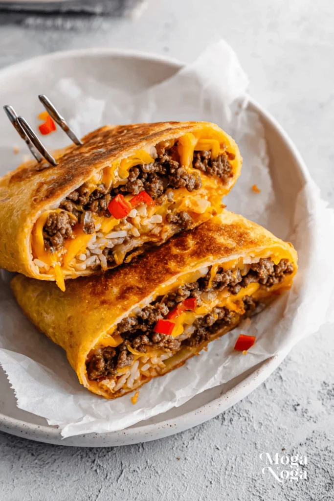 Easy Grilled Cheese Burrito-1