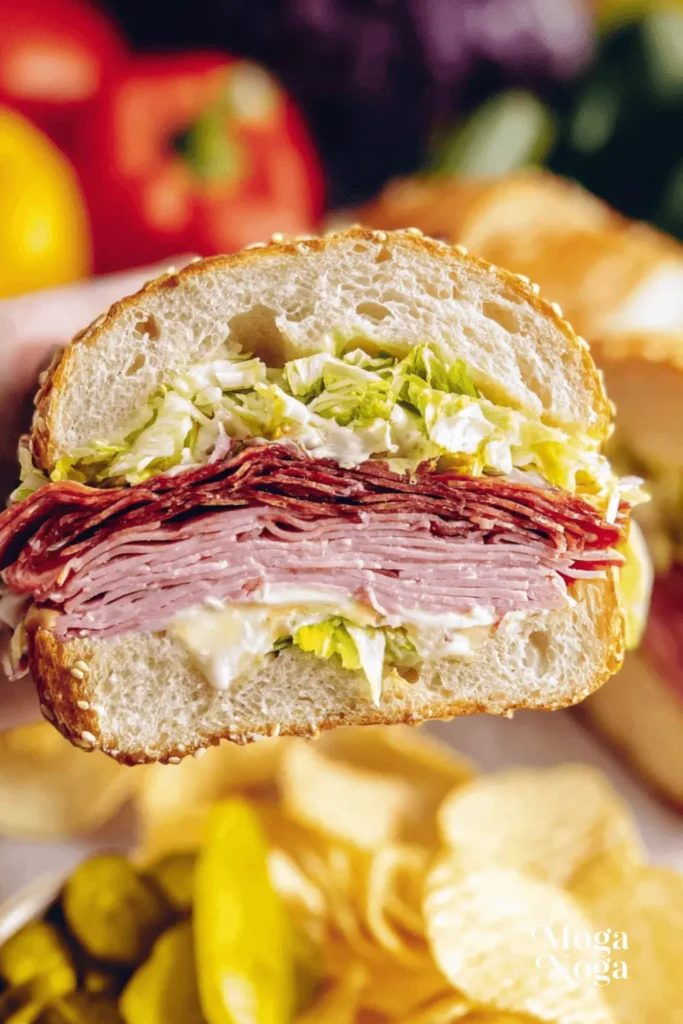 Italian Grinder Salad Sandwich-2