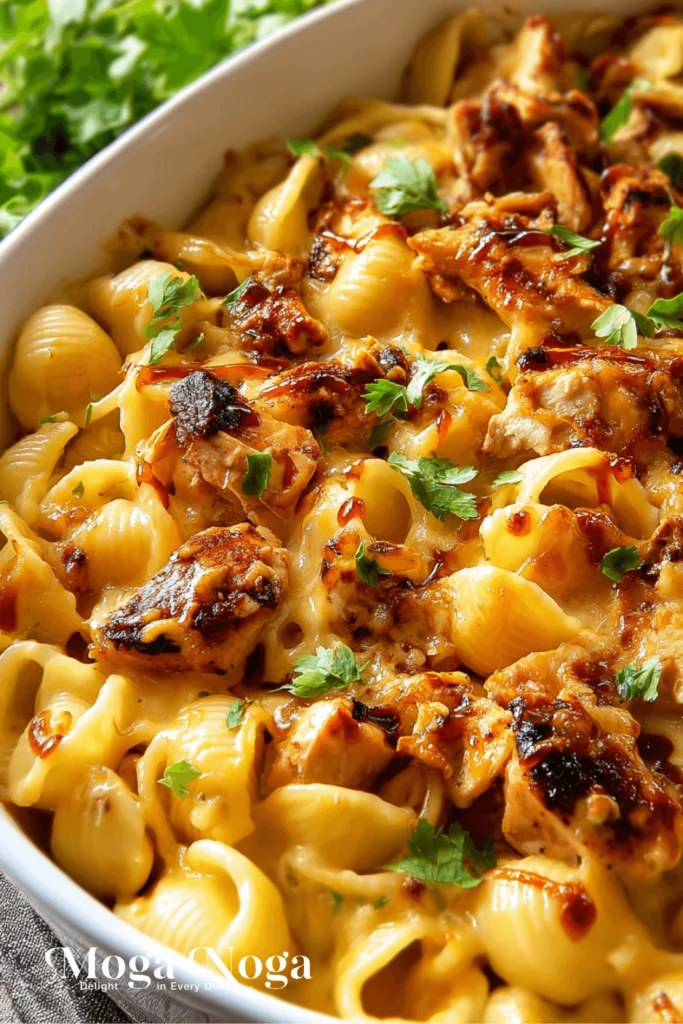 BBQ Chicken Mac and Cheese
