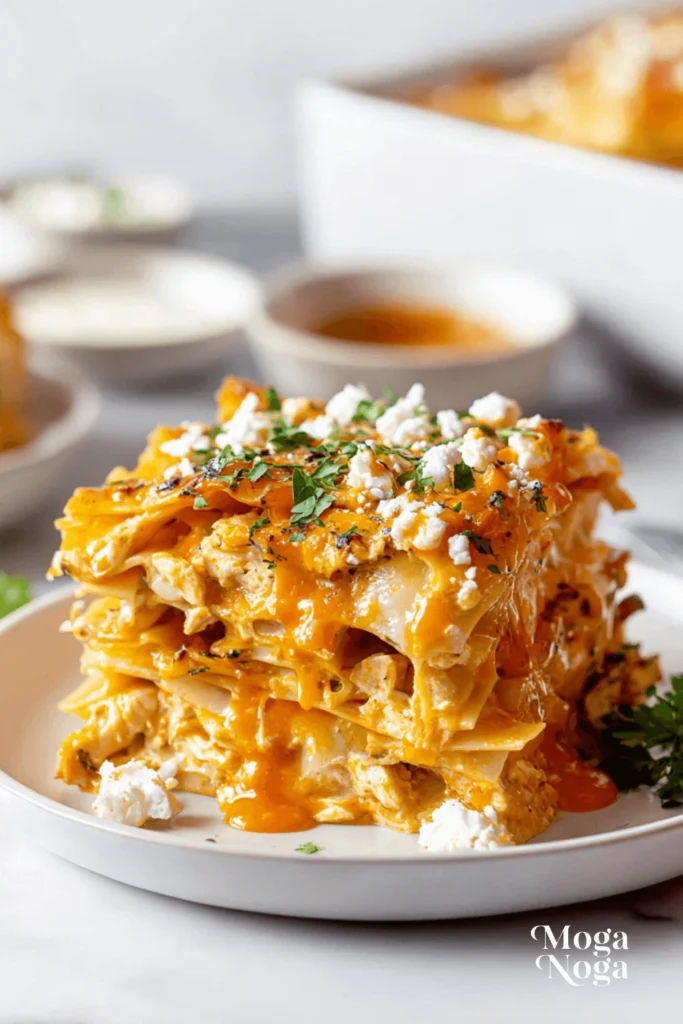 Buffalo Chicken Lasagna-2