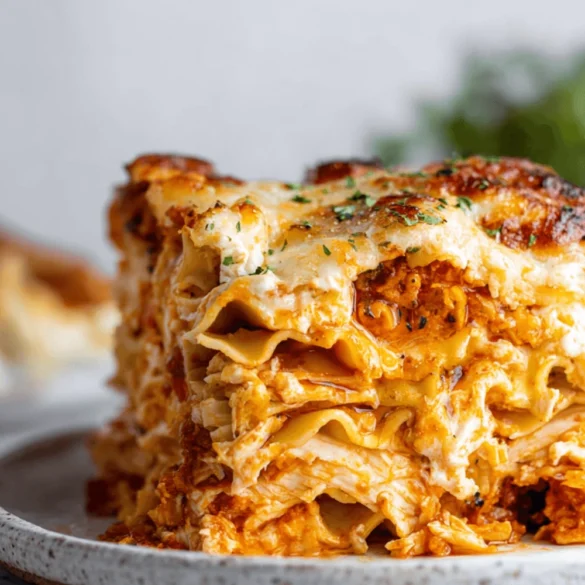Buffalo Chicken Lasagna