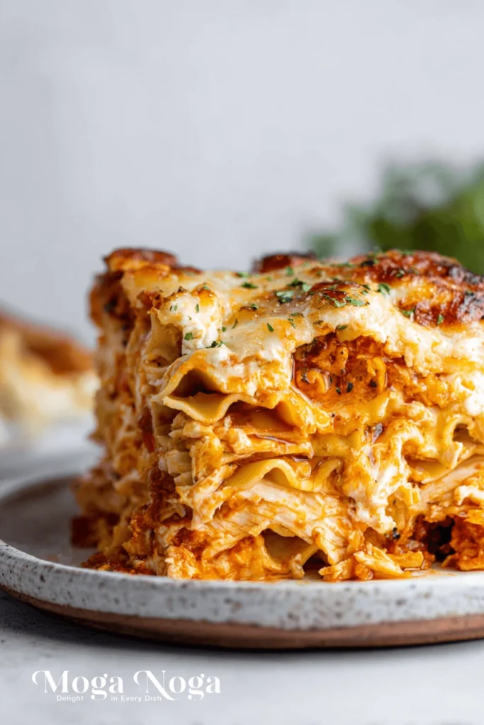 Buffalo Chicken Lasagna