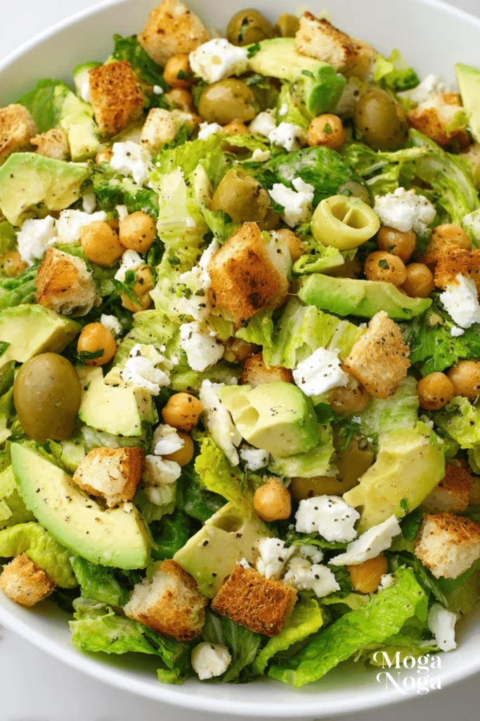 Chickpea Feta Avocado Salad-2
