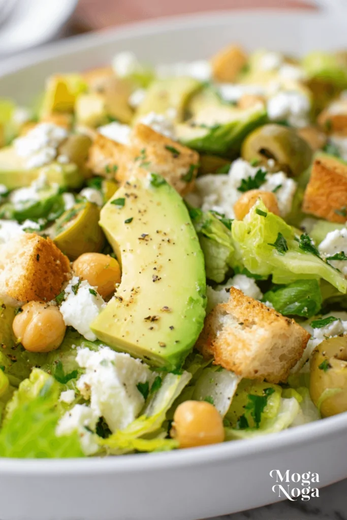 Chickpea Feta Avocado Salad-3