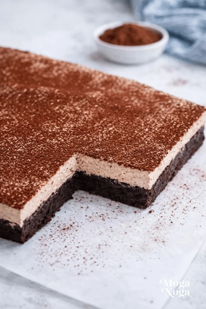 Chocolate Mousse Brownies-2