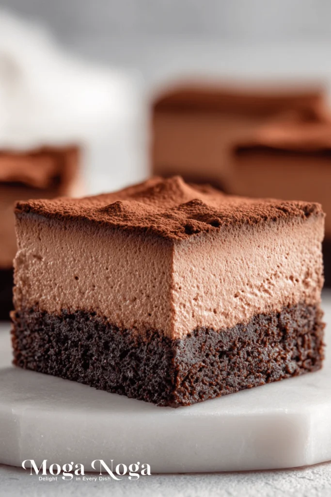 Chocolate Mousse Brownies
