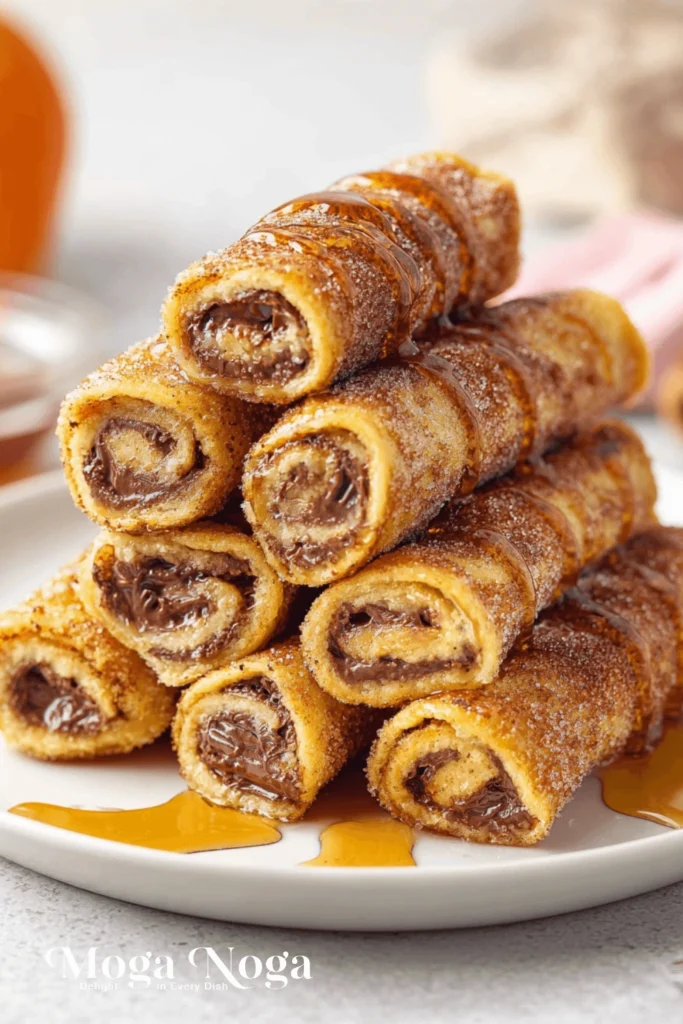 Cinnamon Roll French Toast Roll-Ups