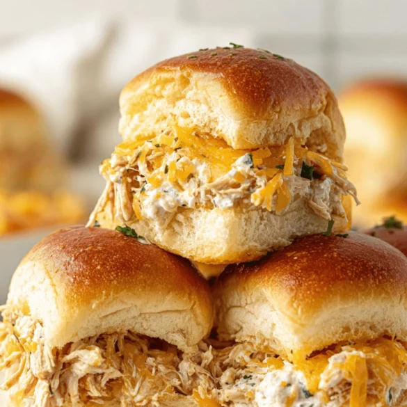 Crack Chicken Sliders