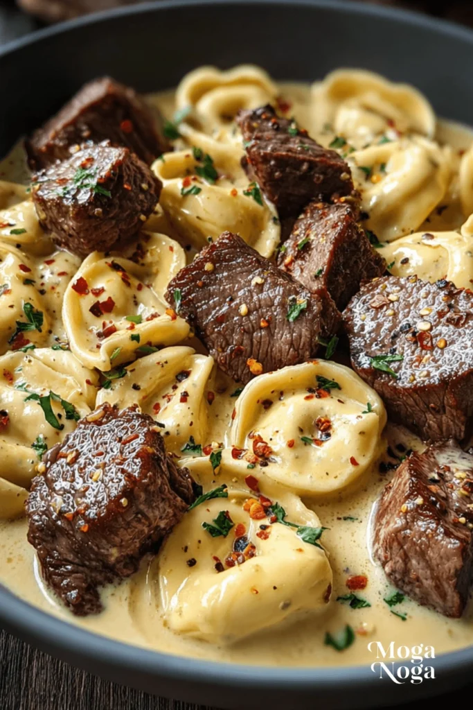 Garlic Steak Tortellini-2