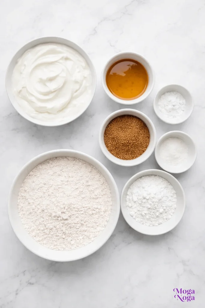 Greek Yogurt Bagels Recipe-ingredients