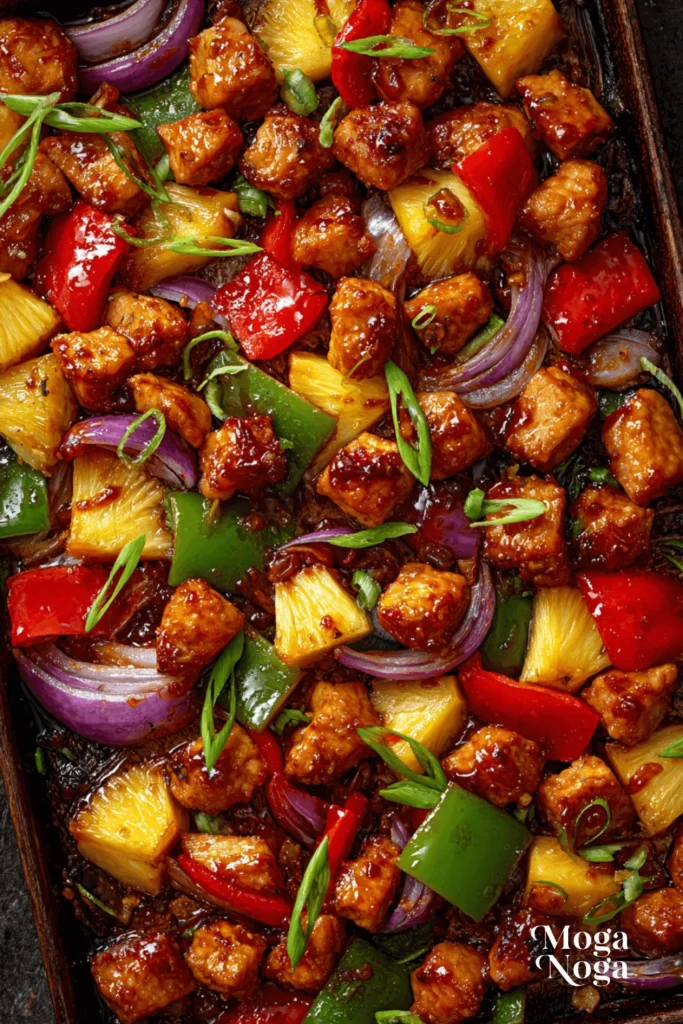 Hawaiian Chicken Sheet Pan-2