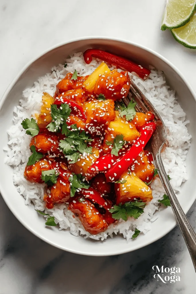 Hawaiian Chicken Sheet Pan-3