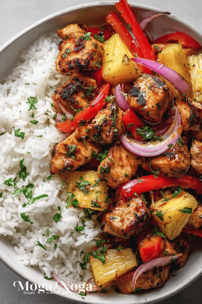 Hawaiian Chicken Sheet Pan