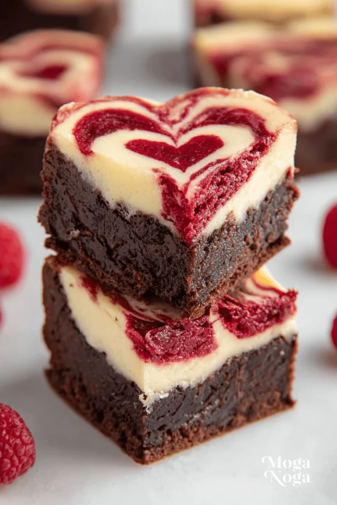 Heart Shaped Brownies-1