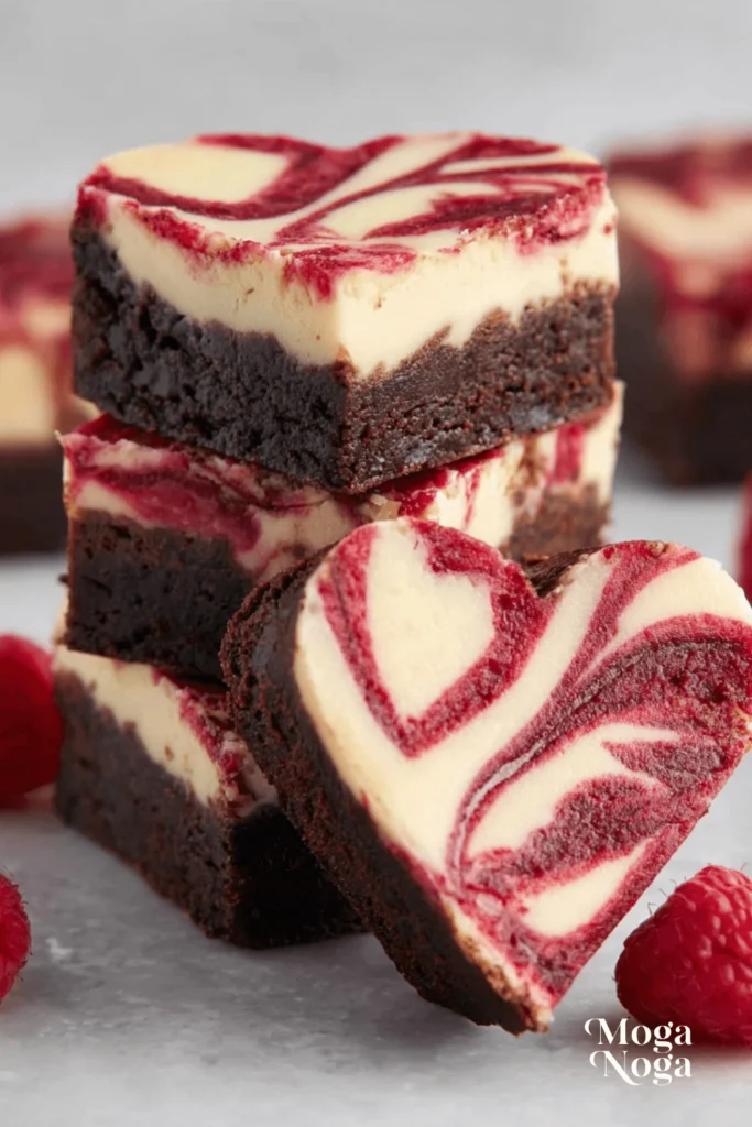 Heart Shaped Brownies-2