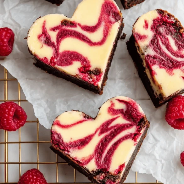 Heart Shaped Brownies
