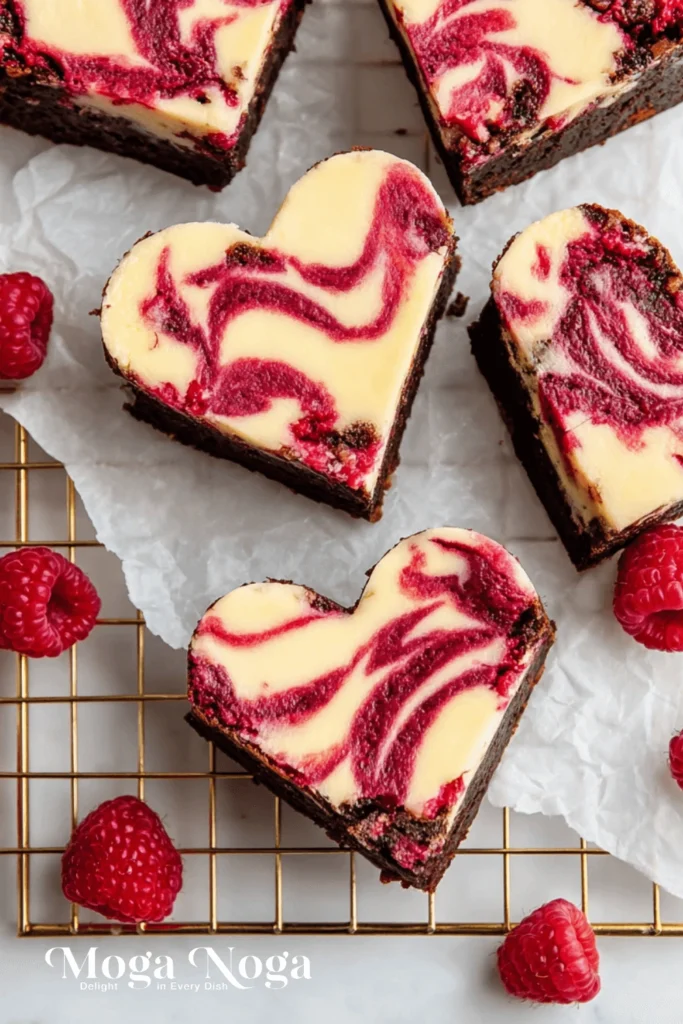 Heart Shaped Brownies