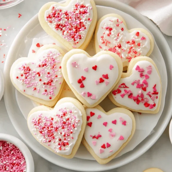 Heart-Shaped Sugar Cookies
