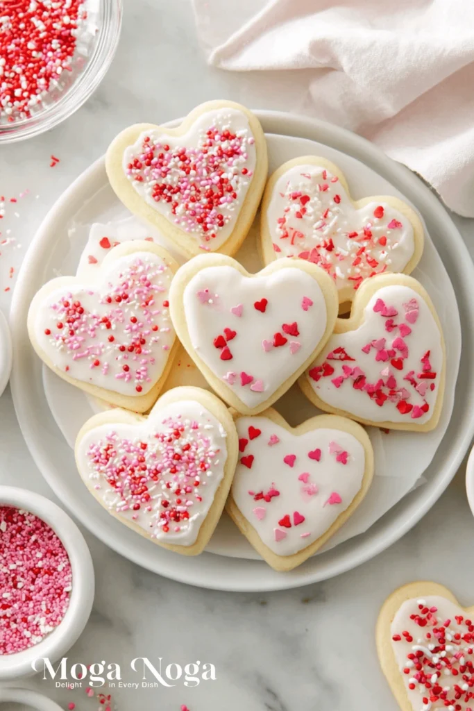 Heart-Shaped Sugar Cookies