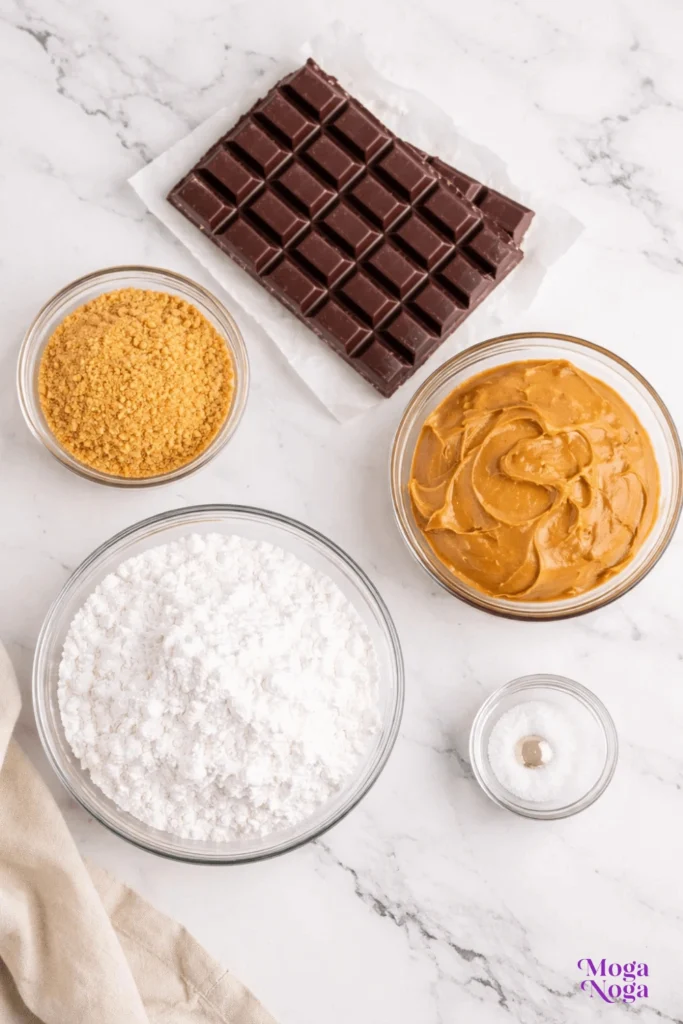 Homemade Reese’s Cups-ingredients