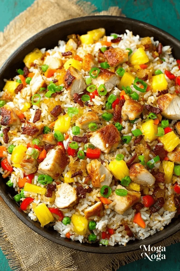 Pineapple Chicken and Rice-1