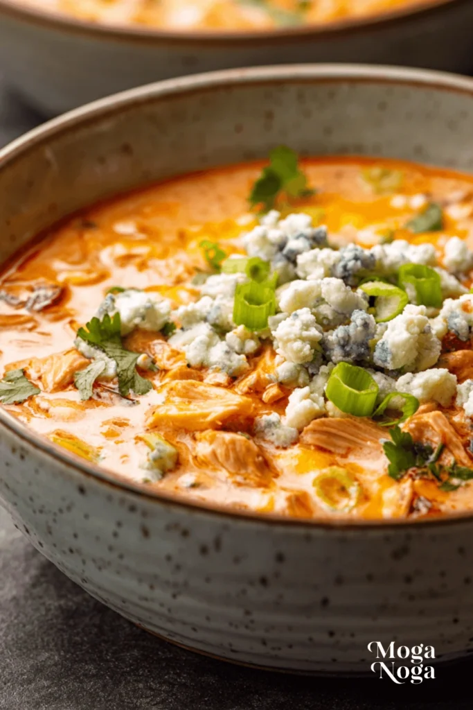 Slow Cooker Buffalo Chicken Chili-3
