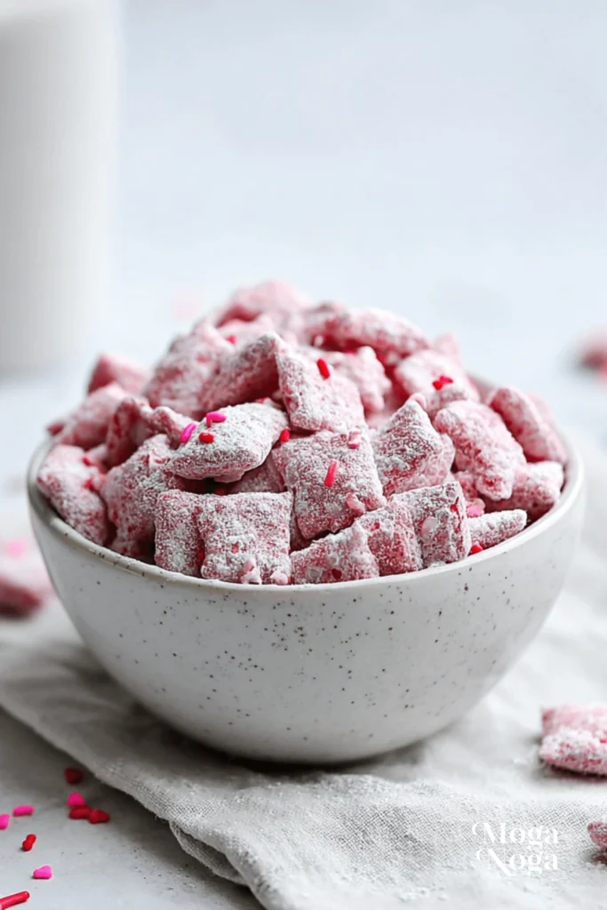Valentine’s Day Muddy Buddies :Puppy Chow-1