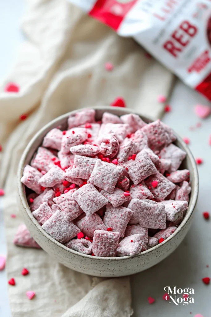 Valentine’s Day Muddy Buddies :Puppy Chow-3