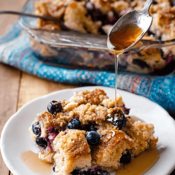 blueberry french toast casserole