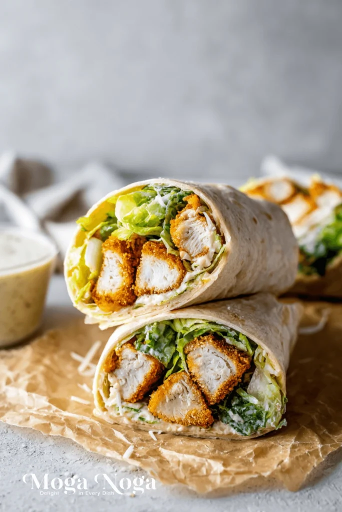 chicken ceasar wrap