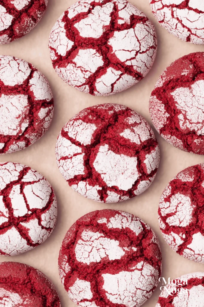 red velvet crinkle cookies-1