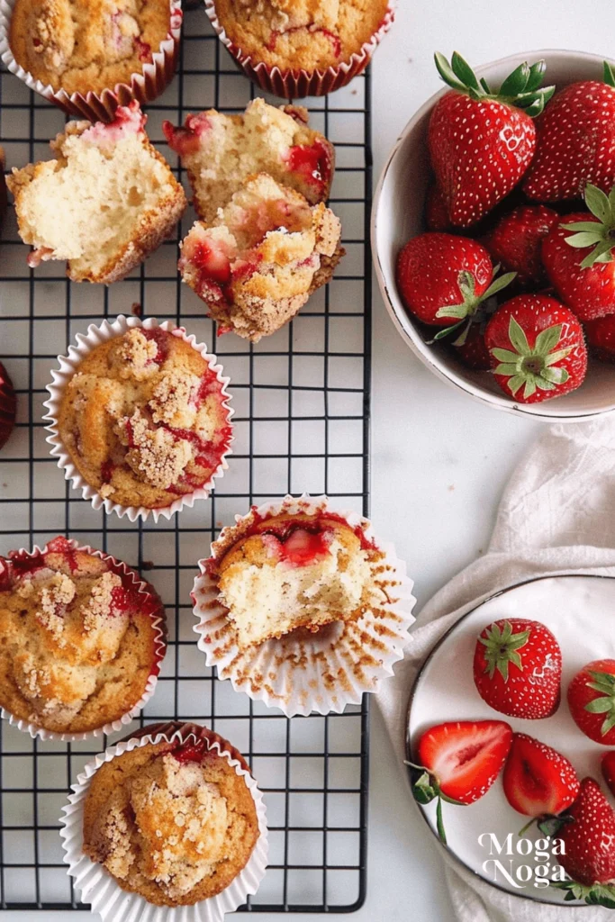 strawberry muffins-1