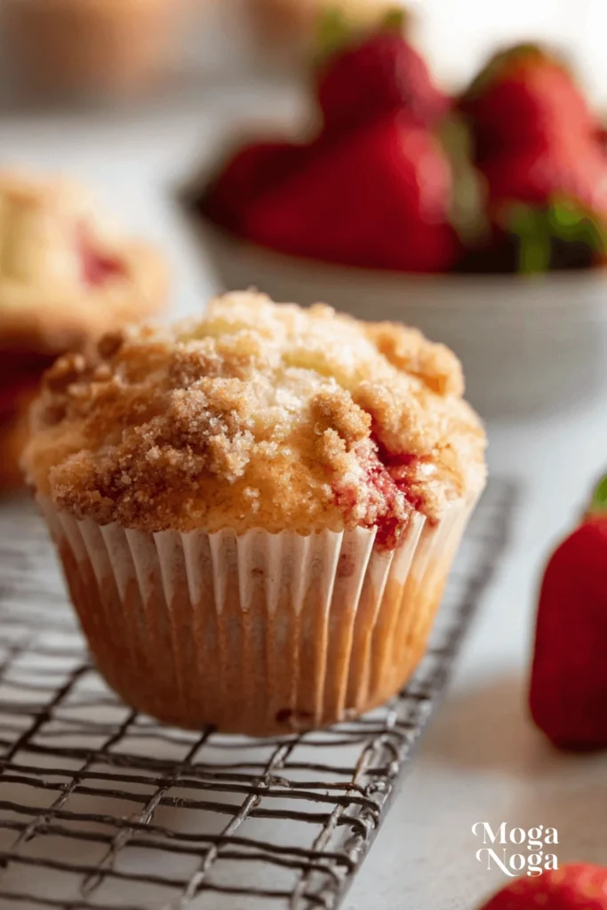 strawberry muffins-2