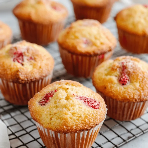 strawberry muffins