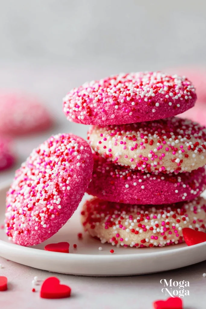 valentines sugar cookies-3
