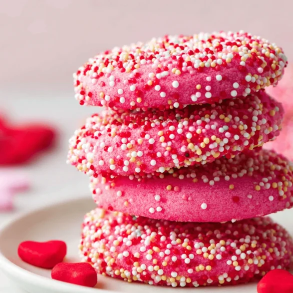 valentines sugar cookies
