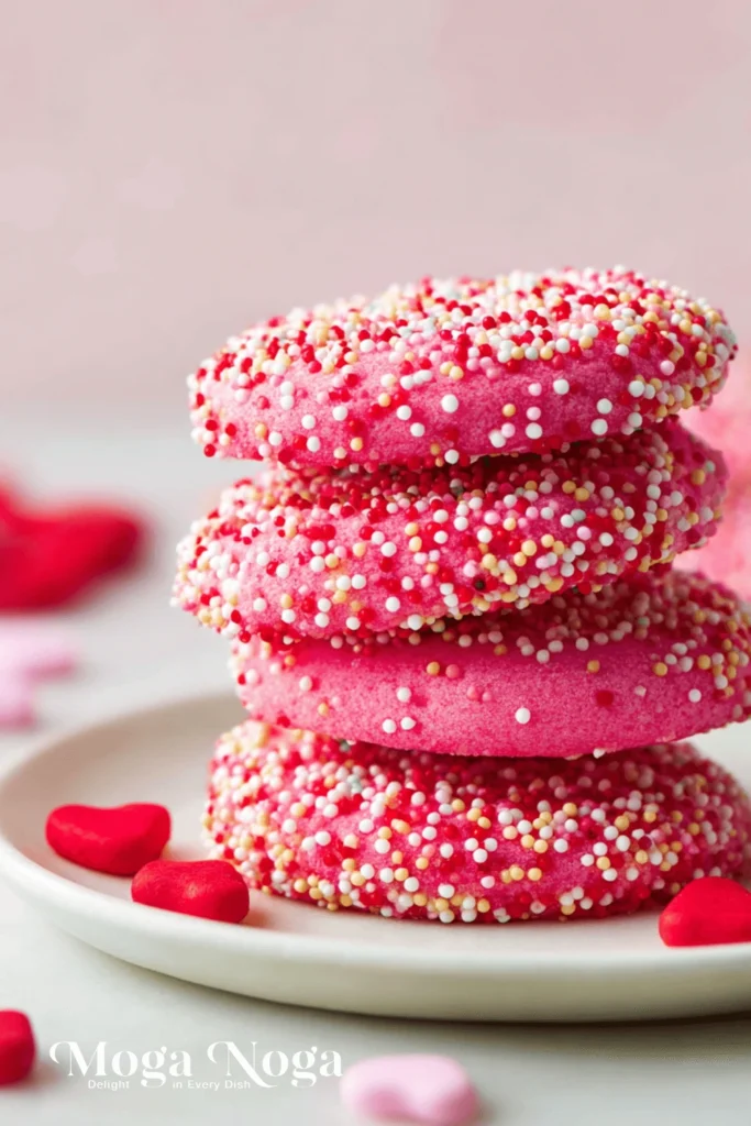 valentines sugar cookies