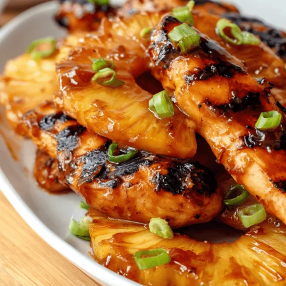 Brown Sugar Pineapple Chicken