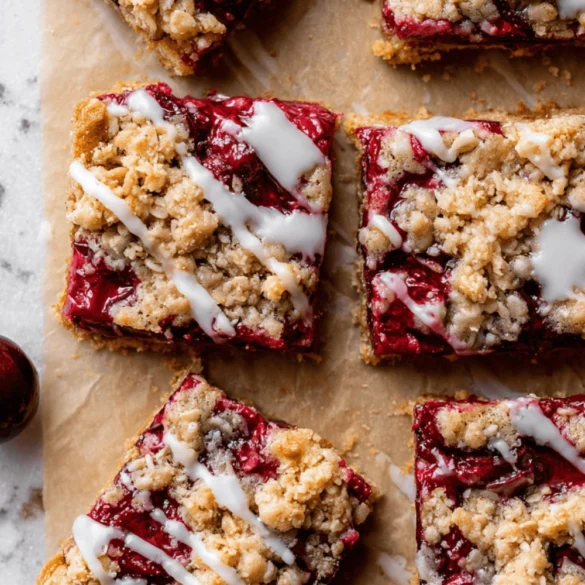 Cherry pie bars
